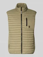 Kamizelki męskie - Kamizelka pikowana ze stójką - miniaturka - grafika 1