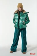 Moda i Uroda OUTLET - Kamizelka puchowa DEHA HYPE EMERALD GREEN - miniaturka - grafika 1