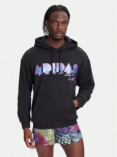 adidas Bluza Jeremy Scott Pride JW1615 Czarny Oversize - Bluzy męskie - miniaturka - grafika 1