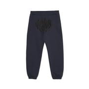 Spodnie sportowe męskie - Cropp - Dresowe czarne joggery comfort - Szary - miniaturka - grafika 1