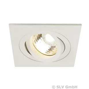 Spotline NEW TRIA I GU10 wbudowana, kwadratowa, Biały mat, max. 50W 113511 - Oprawy, klosze i abażury - miniaturka - grafika 1