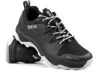 Buty trekkingowe męskie - Sneakersy, trekkingi męskie z technologią Memory Foam - BIG STAR KK174087, czarne - Big Star - miniaturka - grafika 1