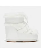 Botki damskie - Moon Boot Botki zimowe "Icon Low" w kolorze białym - miniaturka - grafika 1