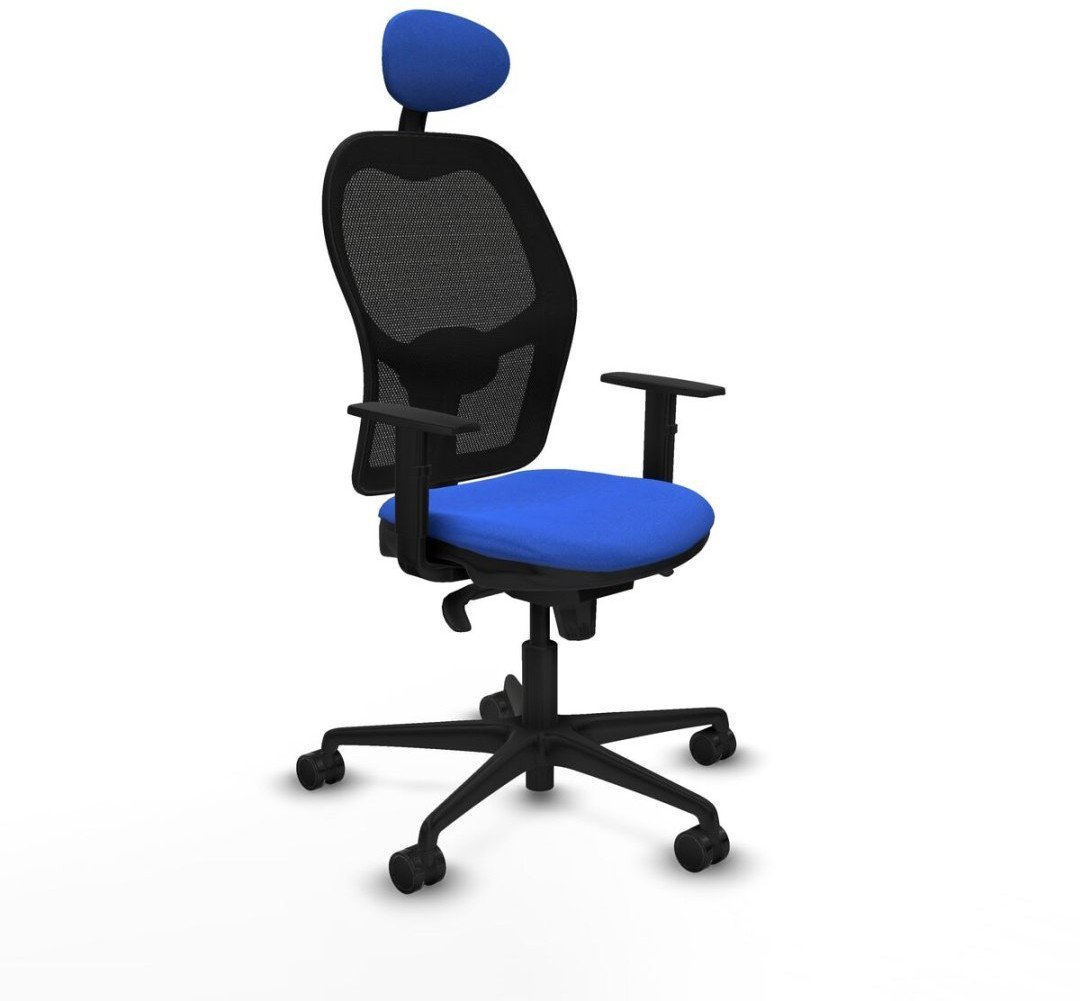 Krzesło Biurowe z Zagłówkiem Jorquera Piqueras y Crespo 1D036N1 Niebieski