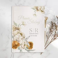 Kalendarze - PLANER ślubny książkowy dla Pary Młodej Wild Flowers - miniaturka - grafika 1