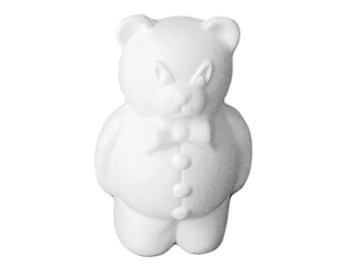 INNSPIRO Niedźwiedź porex 26cm. Zwierzęta, Biały