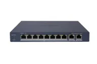 Pozostałe akcesoria sieciowe - Hikvision DS-3E1510P-EI Zarządzany Gigabit Ethernet (10/100/1000) Obsługa PoE Szary DS-3E1510P-EIV2 - miniaturka - grafika 1