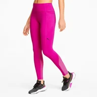 Spodnie sportowe damskie - Legginsy damskie Puma  Flawless High Waist 7/8 Tight Deep Orchid S - miniaturka - grafika 1