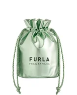 Pozostałe akcesoria kosmetyczne - FURLA Woreczek zielony - miniaturka - grafika 1