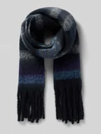 Apaszki i szaliki damskie - Szal z frędzlami model ‘IAMETTE’ - miniaturka - grafika 1