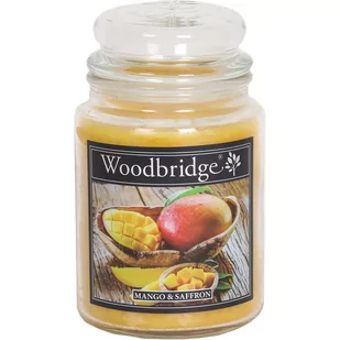 Woodbridge świeca zapachowa w słoju duża 2 knoty 565 g - Mango & Saffron - Świece - miniaturka - grafika 1