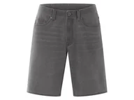 Spodenki męskie - LIVERGY® Bermudy jeansowe dresowe męskie (Szary, 52) - miniaturka - grafika 1