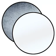 Pozostałe oświetlenie - Bresser TR 8 składany odbłyśnik do studia fotograficznego (okrągły: 110 cm) srebrny/biały 4007922018263 - miniaturka - grafika 1