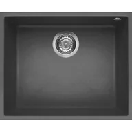 Zlewozmywaki - Elleci QUADRA 105 BSO dark grey K99 KERATEK PLUS (LKQ10599BSO) - miniaturka - grafika 1