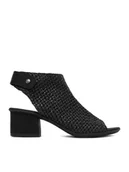 Sandały damskie - Rieker Sandały CEO-64670-00 Czarny - miniaturka - grafika 1