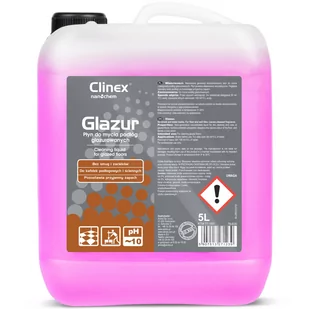 Clinex Glazur 5l do mycia podłóg glazurowanych - Środki do podłóg i mebli - miniaturka - grafika 1