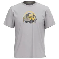 Koszulki sportowe męskie - Koszulka Smartwool Long Weekend Short Sleeve Graphic Tee Rozmiar: M / Kolor: szary - miniaturka - grafika 1