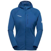 Bluzy sportowe damskie - Bluza damska Mammut Aenergy Light ML Hooded Jacket Women Rozmiar: S / Kolor: niebieski - miniaturka - grafika 1