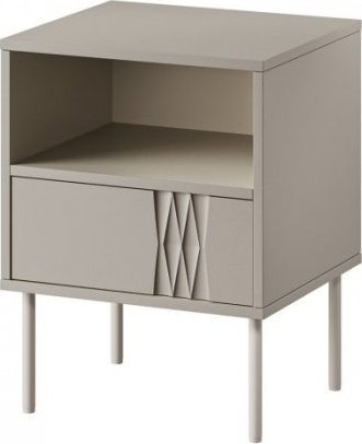 Szafka nocna 2szt TRESSE 44x40x53 kaszmir mat