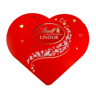 Lindt Lindor SERCE Pralinki z Czekolady Mlecznej z Nadzieniem 187g - Bombonierki i czekoladki - miniaturka - grafika 1