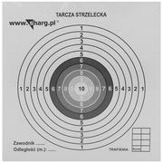 Tarcze i kulochwyty - Tarcze strzeleckie Sharg 140x140mm 100szt (100-01) - miniaturka - grafika 1