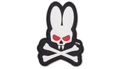 Odzież taktyczna i umundurowanie - 101 Inc. - Naszywka 3D - Skull Bunny - Biały - miniaturka - grafika 1