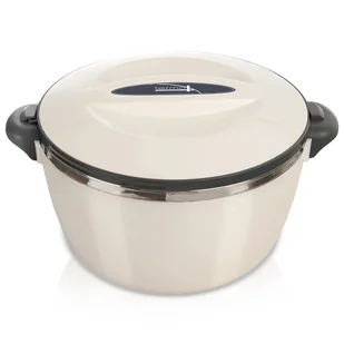 Termos obiadowy stalowy termomisa na zupę lody duży kremowy TERMO 3,5L ORION 128523 - Kubki termiczne - miniaturka - grafika 1