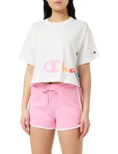 Champion Szorty damskie, różowy (Hot Pink), L - Spodenki damskie - miniaturka - grafika 1