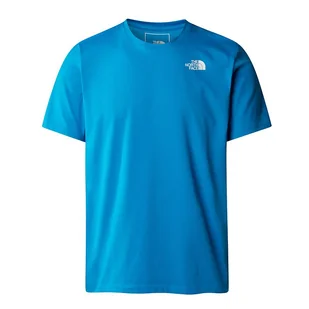 Koszulka The North Face Foundation Tracks 0A882YRI31 - niebieska - Koszulki sportowe męskie - miniaturka - grafika 1