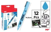 Kreda - Kreda w płynie niebieski (12szt) - MP Main Paper - miniaturka - grafika 1