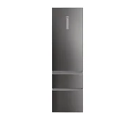 Lodówki - Haier HTW7620CNMP No Frost Dark Inox - miniaturka - grafika 1