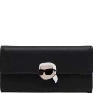 Karl Lagerfeld Skórzany portfel k/ikonik 2.0 - Portfele - miniaturka - grafika 1