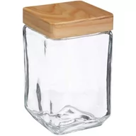 Pojemniki kuchenne - 5five Simple Smart Pojemnik na sypkie produkty spożywcze 1,7 L szklany 167767 - miniaturka - grafika 1