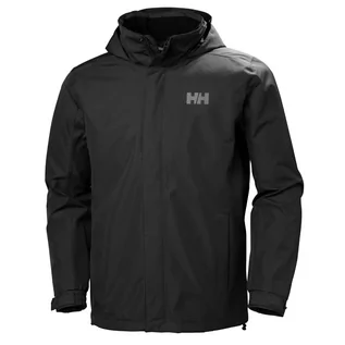 Kurtki męskie - Męska kurtka przeciwdeszczowa Helly Hansen Dubliner Jacket black - L - grafika 1