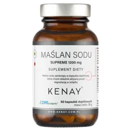 Układ pokarmowy - Kenay Maślan sodu Supreme 1200 mg, 60 kapsułek - miniaturka - grafika 1
