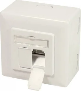 LogiLink Logilink NP0006A Wall Outlet Pure White - Gniazdka elektryczne - miniaturka - grafika 1