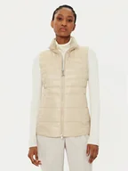 Kamizelki damskie - Patrizia Pepe Bezrękawnik 8O0172/A503-B814 Beżowy Regular Fit - miniaturka - grafika 1