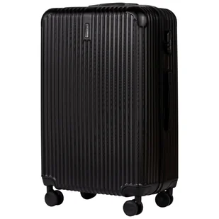 DUŻA WALIZKA WINGS EGRET z poszerzeniem 28" BLACK - Walizki - miniaturka - grafika 1