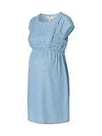 Sukienki ciążowe - ESPRIT Maternity Sukienka tkana z krótkim rękawem, Niebieski - 960, 40 - miniaturka - grafika 1