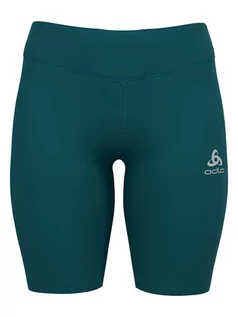 Spodnie sportowe damskie - Odlo Szorty "Essential Soft" w kolorze niebieskim do biegania - grafika 1
