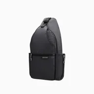 Torby męskie - Torba na ramię / Plecak z jedną szelką PUCCINI EASY PACK PM9018 1 Czarny - miniaturka - grafika 1