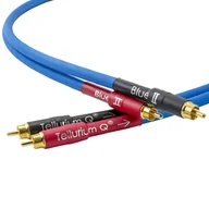 Kable - Tellurium Q Blue II RCA - Komplet kabli interkonekt RCA - RCA 2 x 3m 3m ✦ SALON ✦ ZAPYTAJ O RABAT ✦ RATY 30x0% - miniaturka - grafika 1