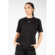 Koszulki sportowe damskie - Koszulka fitness damska Gorilla Wear Bixby Oversized T-shirt - miniaturka - grafika 1