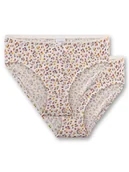 Majtki dla dzieci - Sanetta Majtki (2 pary) w kolorze białym ze wzorem - miniaturka - grafika 1