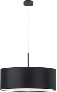 Czarna lampa wisząca SINTRA fi - 60 cm - kolor czarny - Lampy sufitowe - miniaturka - grafika 1