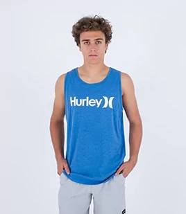 Hurley Everyday One and Only Solid Tank Koszulka Męski - Koszulki sportowe męskie - miniaturka - grafika 1