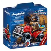 Klocki - Playmobil Miasto Akcji - Fire Rescue Quad 71090 - miniaturka - grafika 1