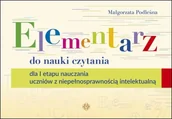 Materiały pomocnicze dla nauczycieli - Elementarz do nauki czytania dla I etapu... - miniaturka - grafika 1