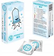 Prezerwatywy - Testeo, Prezerwatywy nawilżane mix, 12 szt. - miniaturka - grafika 1