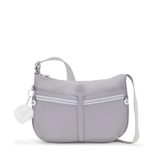Kipling Damskie Izellah Medium Crossbody, jeden rozmiar, szary, Rozmiar Uniwersalny - Torebki damskie - miniaturka - grafika 1